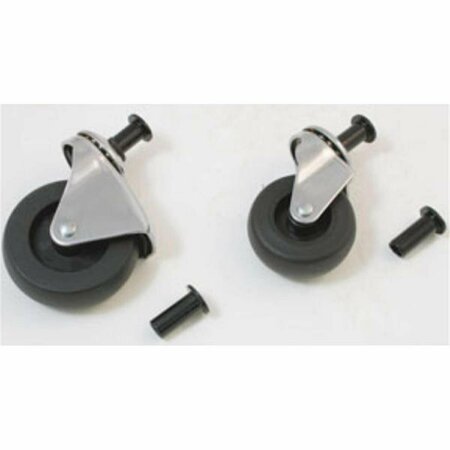 GOURMETGALLEY 2.5 in. Replacement Caster Assembly for Creeper GO3046812